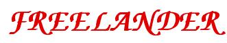 Rendering -FREELANDER - using Zapf Chancery