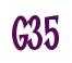 Rendering -G35 - using Cooper Latin