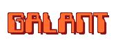 Rendering -GALANT - using Computer Font