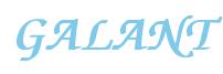 Rendering -GALANT - using Zapf Chancery