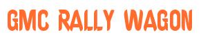 Rendering -GMC RALLY WAGON - using Callimarker