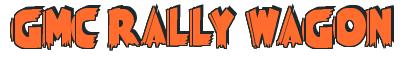 Rendering -GMC RALLY WAGON - using Poster