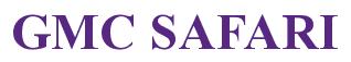 Rendering -GMC SAFARI - using Times New Roman Bold