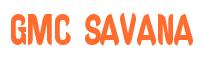 Rendering -GMC SAVANA - using Callimarker