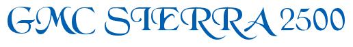 Rendering -GMC SIERRA 2500 - using Black Chancery