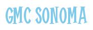 Rendering -GMC SONOMA - using Cooper Latin