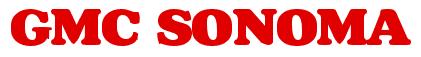 Rendering -GMC SONOMA - using Broadside
