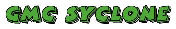 Rendering -GMC SYCLONE - using Comic Strip