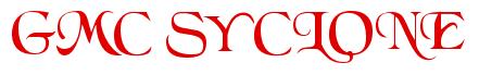 Rendering -GMC SYCLONE - using Black Chancery