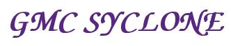 Rendering -GMC SYCLONE - using Zapf Chancery
