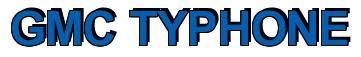 Rendering -GMC TYPHONE - using Arial Bold