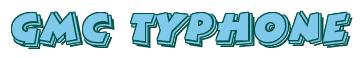 Rendering -GMC TYPHONE - using Comic Strip