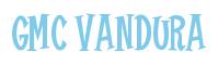 Rendering -GMC VANDURA - using Cooper Latin