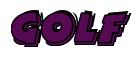 Rendering -GOLF - using Comic Strip