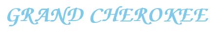 Rendering -GRAND CHEROKEE - using Zapf Chancery
