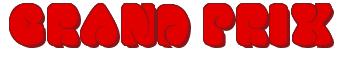 Rendering -GRAND PRIX - using Sixties Vibe
