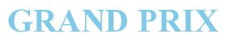Rendering -GRAND PRIX - using Times New Roman Bold