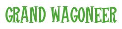 Rendering -GRAND WAGONEER - using Cooper Latin