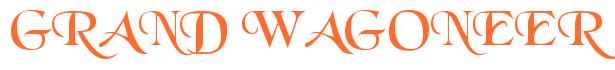 Rendering -GRAND WAGONEER - using Black Chancery