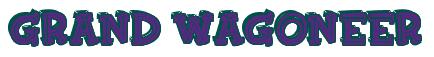 Rendering -GRAND WAGONEER - using FinkBold