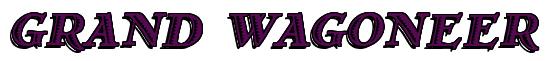 Rendering -GRAND WAGONEER - using Romana