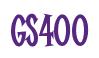 Rendering -GS400 - using Cooper Latin