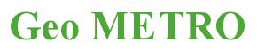 Rendering -Geo METRO - using Times New Roman Bold
