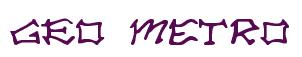 Rendering -Geo METRO - using Rad Zad