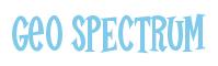 Rendering -Geo SPECTRUM - using Cooper Latin