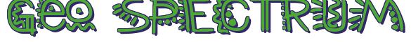 Rendering -Geo SPECTRUM - using Manic Pop Thrill 