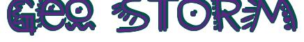 Rendering -Geo STORM - using Manic Pop Thrill 