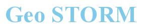 Rendering -Geo STORM - using Times New Roman Bold