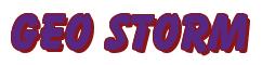 Rendering -Geo STORM - using Balloon