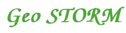 Rendering -Geo STORM - using Zapf Chancery