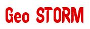 Rendering -Geo STORM - using Callimarker