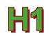 Rendering -H1 - using Arial Bold