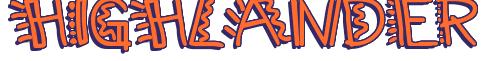 Rendering -HIGHLANDER - using Manic Pop Thrill 