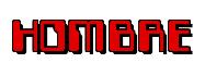 Rendering -HOMBRE - using Computer Font