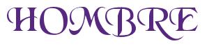 Rendering -HOMBRE - using Black Chancery
