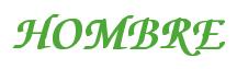 Rendering -HOMBRE - using Zapf Chancery