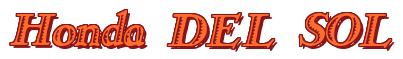 Rendering -Honda DEL SOL - using Romana