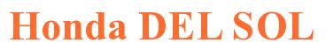 Rendering -Honda DEL SOL - using Times New Roman Bold