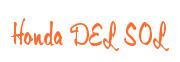Rendering -Honda DEL SOL - using Memo
