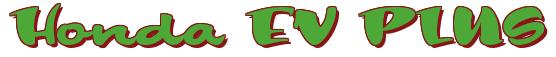 Rendering -Honda EV PLUS - using Daffy