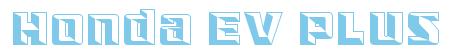 Rendering -Honda EV PLUS - using Race JLS