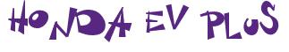 Rendering -Honda EV PLUS - using Kill Switch