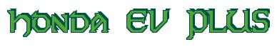 Rendering -Honda EV PLUS - using Norman Normal