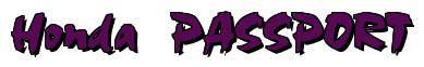 Rendering -Honda PASSPORT - using Oliva Staccato