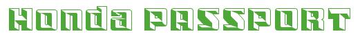 Rendering -Honda PASSPORT - using Race JLS