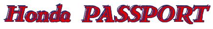 Rendering -Honda PASSPORT - using Romana